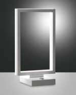 Επιτραπέζιο Φωτιστικό   Fabas Luce Bard LED 15W  Λευκό Με Dimmer  1720lm Θερμό 3000K – 3394-30-102