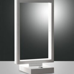 Επιτραπέζιο Φωτιστικό   Fabas Luce Bard LED 15W  Λευκό Με Dimmer  1720lm Θερμό 3000K – 3394-30-102