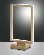 Επιτραπέζιο Φωτιστικό   Fabas Luce Bard LED 15W  Χρυσό Ματ Με Dimmer  1720lm Θερμό 3000K – 3394-30-225