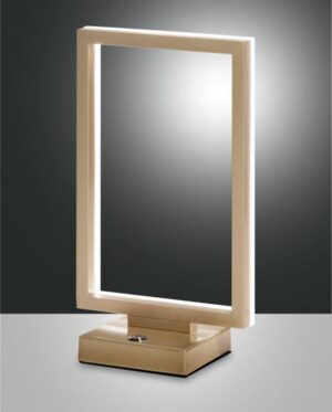 Επιτραπέζιο Φωτιστικό   Fabas Luce Bard LED 15W  Χρυσό Ματ Με Dimmer  1720lm Θερμό 3000K – 3394-30-225