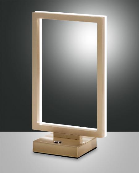 Επιτραπέζιο Φωτιστικό   Fabas Luce Bard LED 15W  Χρυσό Ματ Με Dimmer  1720lm Θερμό 3000K – 3394-30-225