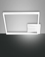 Φωτιστικό Οροφής  Fabas Luce Bard LED 39W  Λευκό Dimmable  3880lm Θερμό 3000K – 3394-61-102