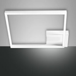 Φωτιστικό Οροφής  Fabas Luce Bard LED 39W  Λευκό Dimmable  4050lm Φυσικό – 3394-62-102