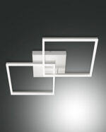 Φωτιστικό Οροφής  Fabas Luce Bard LED 52W  Λευκό Dimmable  5180lm Θερμό 3000K – 3394-65-102