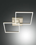 Φωτιστικό Οροφής  Fabas Luce Bard LED 52W  Χρυσό Ματ Dimmable  5180lm Θερμό 3000K – 3394-65-225