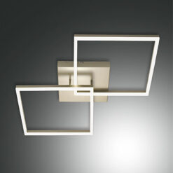 Φωτιστικό Οροφής  Fabas Luce Bard LED 52W  Χρυσό Ματ Dimmable  5180lm Θερμό 3000K – 3394-65-225