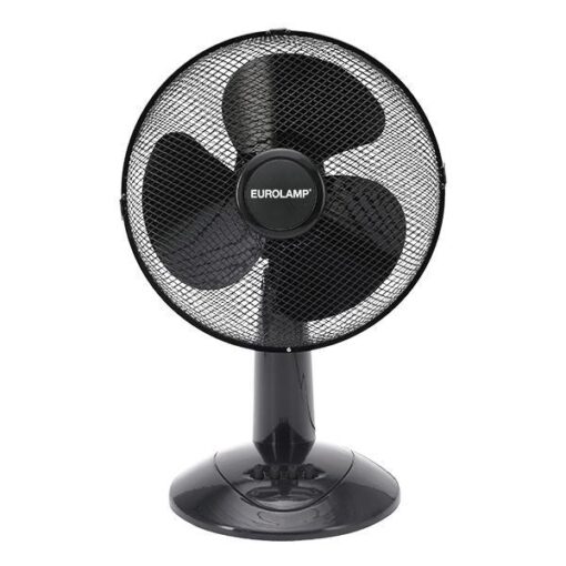ΑΝΕΜΙΣΤΗΡΑΣ ΕΠΙΤΡΑΠΕΖΙΟΣ ΜΑΥΡΟΣ Φ30 45W EUROLAMP – 300-20500