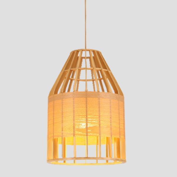 ΦΩΤΙΣΤΙΚΟ ΚΡΕΜΑΣΤΟ ΜΟΝΟΦΩΤΟ Ε27 Φ400×400 ΞΥΛΙΝΟ EUROLAMP 144-30006