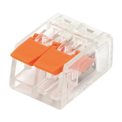 ΚΛΕΜΜΑ PCT-412 2 ΘΕΣΕΩΝ ΜΕ ΥΠΟΔΟΧΗ 0,20-4mm 32Α 400V EUROLAMP 147-11040