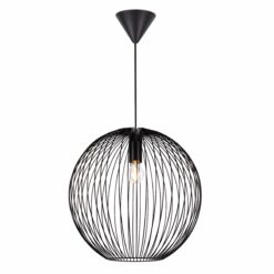 Nordlux Beroni 35 Κρεμαστό Μαύρο E27  Μεταλλικό –  2213303003