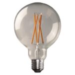 ΛΑΜΠΑ LED ΓΛΟΜΠΟΣ G95 CROSSED FILAMENT 11W Ε27 3000K 220-240V DIMMABLE CLEAR EUROLAMP 147-78471