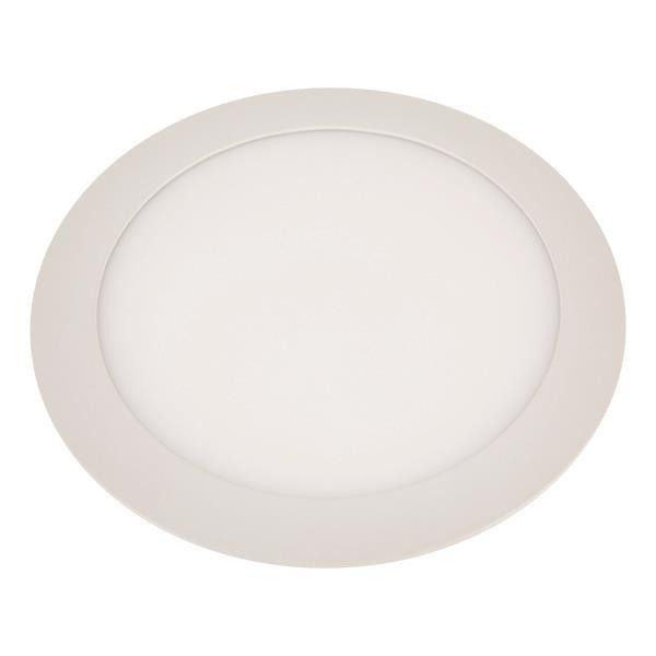LED PANEL ΧΩΝΕΥΤΟ  SLIM Φ225 20W 6500K ΛΕΥΚΟ VALUE EUROLAMP 145-68010