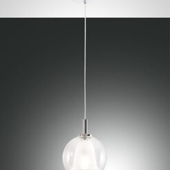 Κρεμαστό Φωτιστικό   Fabas Luce Bretagna E27 Διάφανο     – 3599-40-241