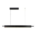 ΦΩΤΙΣΤΙΚΟ ΚΡΕΜΑΣΤΟ ΓΡΑΜΜΙΚΟ LED 20W ΜΑΥΡΟ 3 CCT EUROLAMP – 144-16020