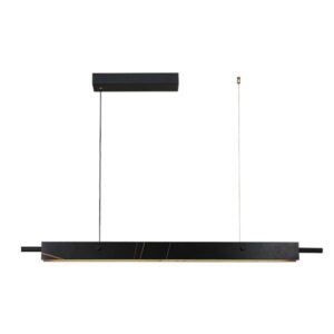 ΦΩΤΙΣΤΙΚΟ ΚΡΕΜΑΣΤΟ ΓΡΑΜΜΙΚΟ LED 20W ΜΑΥΡΟ 3 CCT EUROLAMP – 144-16020