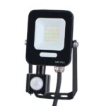 ΠΡΟΒΟΛΕΑΣ LED 10W SMD ΜΕ ΠΕΡΙΣΤΡΕΦΟΜΕΝΟ ΑΝΙΧΝΕΥΤΗ ΚΙΝΗΣΗΣ ΜΑΥΡΟΣ IP54 6500K PLUS EUROLAMP – 147-69060