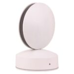 ΦΩΤΙΣΤΙΚΟ ΤΟΙΧΟΥ ΣΤΡΟΓΓΥΛΟ LED 8W Φ110x120x165 3000K IP65 ΛΕΥΚΟ PLUS EUROLAMP – 145-20227