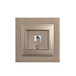 ΠΡΙΖΑ ΤΗΛΕΦΩΝΟΥ MONH RJ 11 LIGHT FUME EUROLAMP – 152-10538