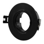 ΣΠΟΤ ΧΩΝΕΥΤΟ KINHTO ΠΛΑΣΤΙΚΟ Φ90 GU10 ΜΑΥΡΟ EUROLAMP – 147-52707