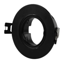 ΣΠΟΤ ΧΩΝΕΥΤΟ KINHTO ΠΛΑΣΤΙΚΟ Φ90 GU10 ΜΑΥΡΟ EUROLAMP – 147-52707