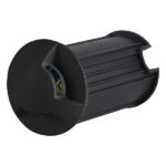 ΦΩΤΙΣΤΙΚΟ ΔΑΠΕΔΟΥ ΕΞΩΤΕΡΙΚΟ 3F LED 3W IP65 85-265V Φ62mm ΜΑΥΡΟ PRO EUROLAMP – 145-52553