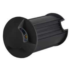 ΦΩΤΙΣΤΙΚΟ ΔΑΠΕΔΟΥ ΕΞΩΤΕΡΙΚΟ 3F LED 3W IP65 85-265V Φ62mm ΜΑΥΡΟ PRO EUROLAMP – 145-52553