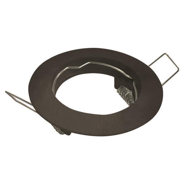 ΣΠΟΤ ΧΩΝΕΥΤΟ ΣΤΑΘΕΡΟ ΑΛΟΥΜΙΝΙΟΥ GU10 ΜΑΥΡΟ EUROLAMP 147-55617