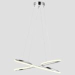 ΦΩΤΙΣΤΙΚΟ ΚΡΕΜΑΣΤΟ ΟΒΑΛ LED 40W 4000Κ ΝΙΚΕΛ EUROLAMP – 144-15014