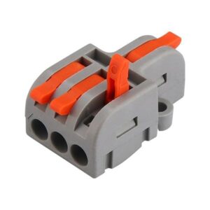 ΚΛΕΜΜΑ ΑΝΤΑΠΤΟΡΑΣ ΜΟΝΟΠΟΛΙΚΗ 3 ΘΕΣΕΩΝ 0,20-2,5mm 32Α 250V EUROLAMP – 147-11064