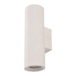 ΑΠΛΙΚΑ ΤΟΙΧΟΥ UP-DOWN ΣΤΡΟΓΓΥΛΛΗ ΓΥΨΙΝΗ 2xGU10 Φ75x100x250 EUROLAMP 147-53310
