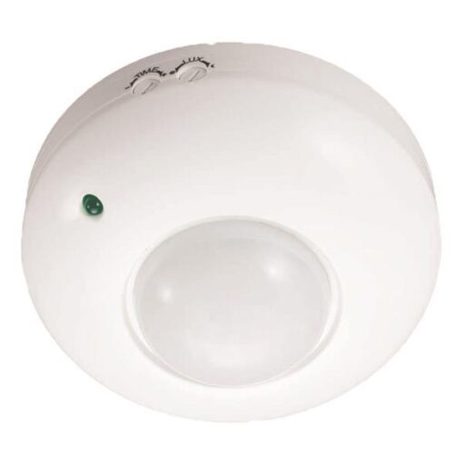 ΑΝΙΧΝΕΥΤΗΣ ΚΙΝΗΣΗΣ ΟΡΟΦΗΣ ΛΕΥΚΟΣ 300W 220-240V EUROLAMP 147-02004