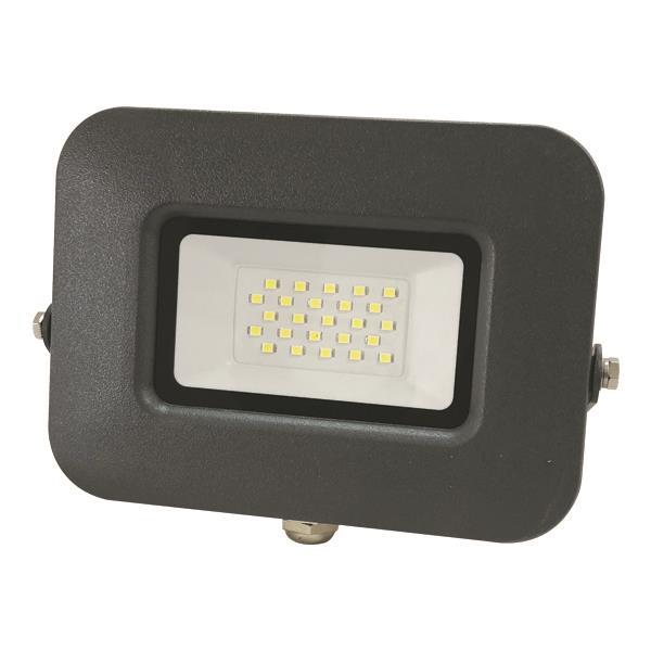 ΠΡΟΒΟΛΕΑΣ LED 20W SMD ΒΑΣΗ 360° ΓΡΑΦΙΤΗΣ IP65 4000K PLUS EUROLAMP – 147-69704