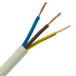 ΚΑΛΩΔΙΟ ΕΥΚΑΜΠΤΟ H05VV-F 3Χ4mm² ΛΕΥΚΟ (100m/roll) EUROLAMP – 150-13110