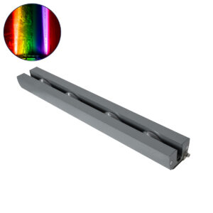 GloboStar® WINDOW-ARTE 90725 Αρχιτεκτονικό Φωτιστικό Ανάδειξης Παραθύρων & Θυρών – Window & Door Light LED 36W 3060lm 8×180° DC 24V Αδιάβροχο IP67 Μ50 x Π7 x Υ4.5cm RGBW DMX512 – Γκρι Ανθρακί – 3 Χρόνια Εγγύηση