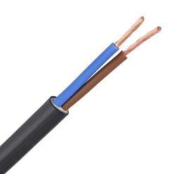 ΚΑΛΩΔΙΟ ΕΥΚΑΜΠΤΟ 2X1mm2 ΜΑΥΡΟ – 150-13152