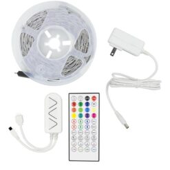 ΤΑΙΝΙΑ LED PIXEL KIT RGB 5 ΜΕΤΡΩΝ 12V + DRIVER + Wifi CONTROLLER ΜΕ ΜΟΥΣΙΚΗ IP20 – 145-70045