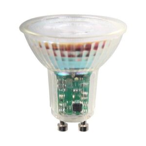 ΛΑΜΠΑ LED GU10 5.5W 550lm 4000K 38° 175-250V DIMMABLE ΓΥΑΛΙ EUROLAMP – 147-77861