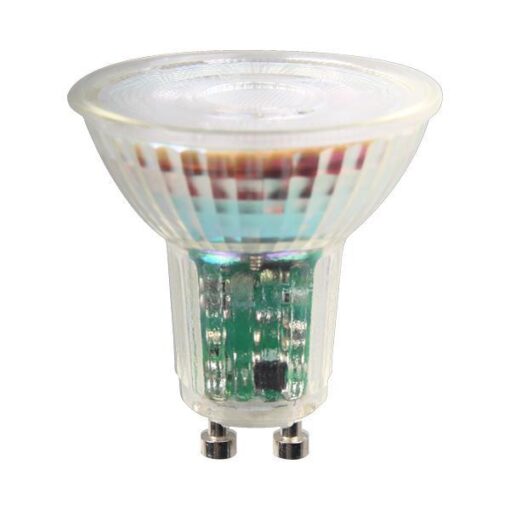 ΛΑΜΠΑ LED GU10 5.5W 550lm 4000K 38° 175-250V DIMMABLE ΓΥΑΛΙ EUROLAMP – 147-77861