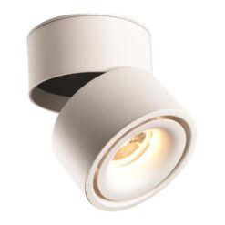 ΣΠΟΤ ΡΑΓΑΣ LED 12W 4000K Φ100Χ100 MY-D007 ΛΕΥΚΟ PLUS EUROLAMP – 145-59058