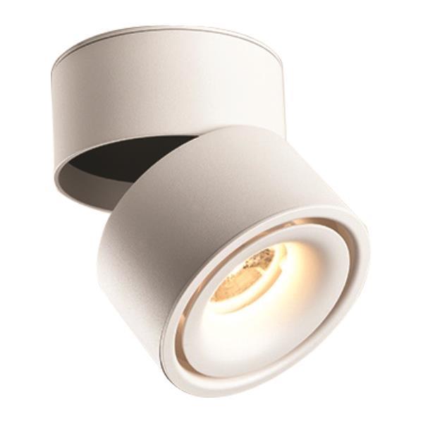 ΣΠΟΤ ΡΑΓΑΣ LED 12W 4000K Φ100Χ100 MY-D007 ΛΕΥΚΟ PLUS EUROLAMP – 145-59058