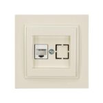 ΠΡΙΖΑ DATA CAT 6 RJ 45 MONH ΜΠΕΖ EUROLAMP – 152-10240