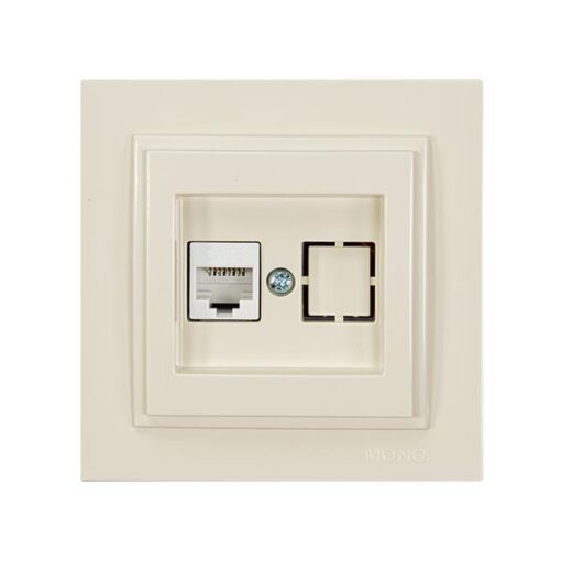 ΠΡΙΖΑ DATA CAT 6 RJ 45 MONH ΜΠΕΖ EUROLAMP – 152-10240
