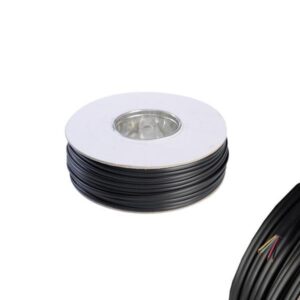 ΚΑΛΩΔΙΟ ΤΗΛΕΦΩΝΟΥ ΠΛΑΚΕ 2 ΖΕΥΓΩΝ ΜΑΥΡO Rj11 EUROLAMP 147-13110