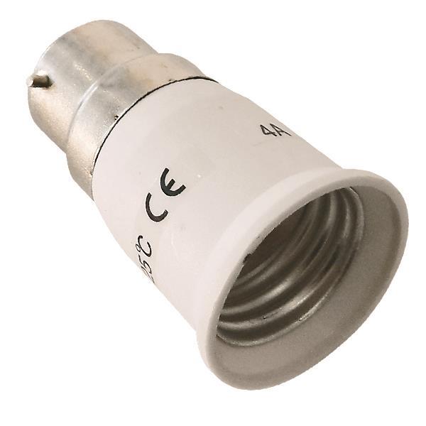 NTOYI ΑΝΤΑΠΤΟΡ ΑΠΟ B22 ΣΕ E27 EUROLAMP 147-23055