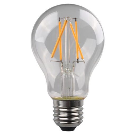 ΛΑΜΠΑ LED ΚΟΙΝΗ CROSSED FILAMENT 4.5W E27 4000K 220-240V CLEAR EUROLAMP 147-78011