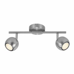 Nordlux Chicago 2  Σποτ Φωτιστικό   Νικελ Ματ  GU10  Μεταλλικό –  2113230132