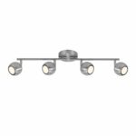 Nordlux Chicago 4  Σποτ Φωτιστικό   Νικελ Ματ  GU10  Μεταλλικό –  2113240132