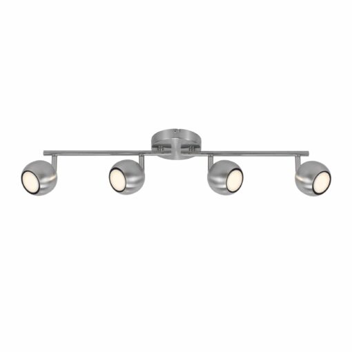 Nordlux Chicago 4  Σποτ Φωτιστικό   Νικελ Ματ  GU10  Μεταλλικό –  2113240132