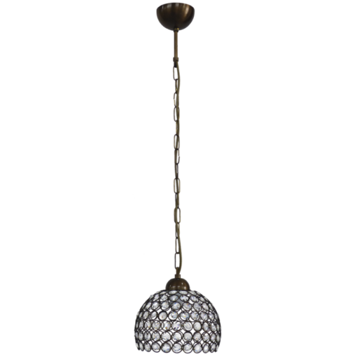 CHRIS/20 1L Αλυσίδα Μπρονζέ  Μονόφωτο Heronia – 01-0279