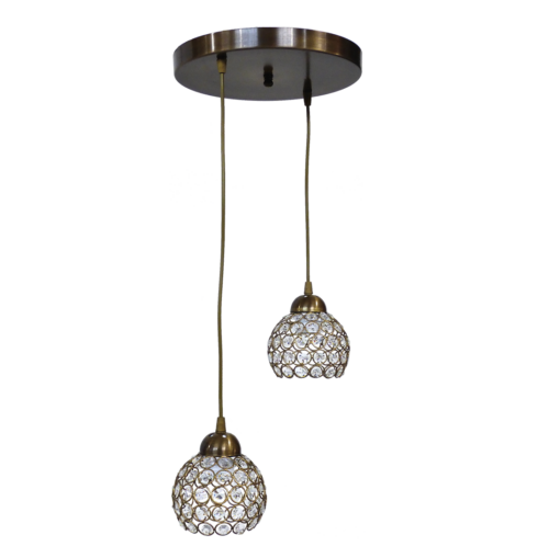 CHRIS 2L  Κρεμαστό  Μπρονζέ  Κρύσταλλο Heronia – 01-0262